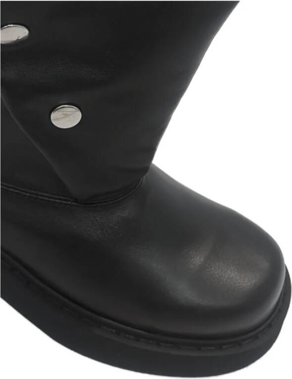 N21 Stijlvolle Enkellaarzen Black Dames