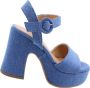 Nando Neri Hoge hak sandalen voor vrouwen Blue Dames - Thumbnail 8