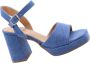 Nando Neri Hoge hak sandalen voor vrouwen Blue Dames - Thumbnail 21