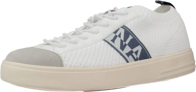 Napapijri Bark TEX Sneakers voor Mannen White Heren