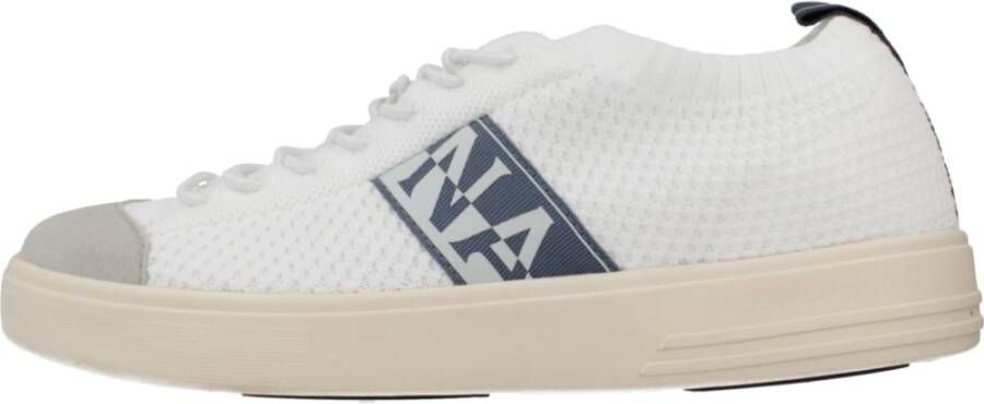 Napapijri Bark TEX Sneakers voor Mannen White Heren