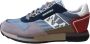 Napapijri Blauwe Leren Lage Sneakers - Thumbnail 2