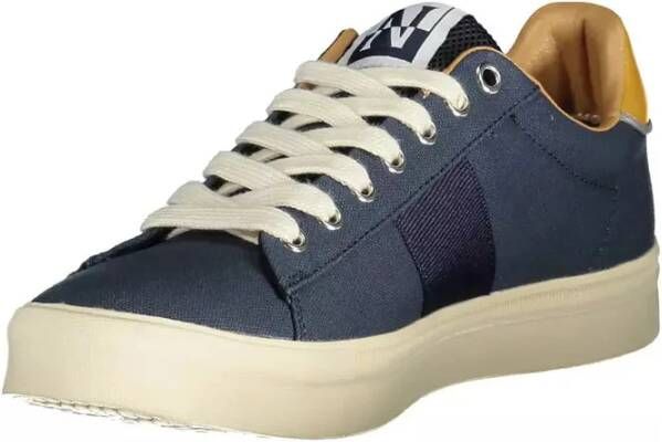 Napapijri Blauwe Sneaker Polyester Blue Heren