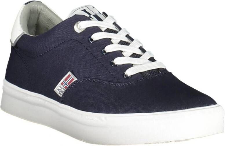 Napapijri Blue Sneakers Blauw Heren