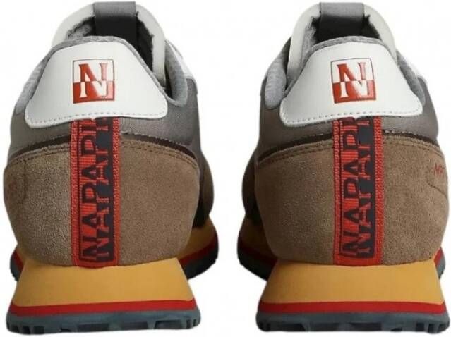 Napapijri Bruine Leren Outdoor Hardloopschoenen