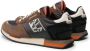 Napapijri Bruine leren sneakers voor heren - Thumbnail 2