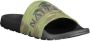 Napapijri Slipper met contrasterende details en logostijl Green Heren - Thumbnail 5