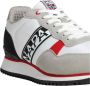 Napapijri Witte Vetersneakers met Logodetail Multicolor Heren - Thumbnail 12