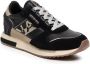 Napapijri Black Polyester Sneaker Zwart Dames - Thumbnail 3