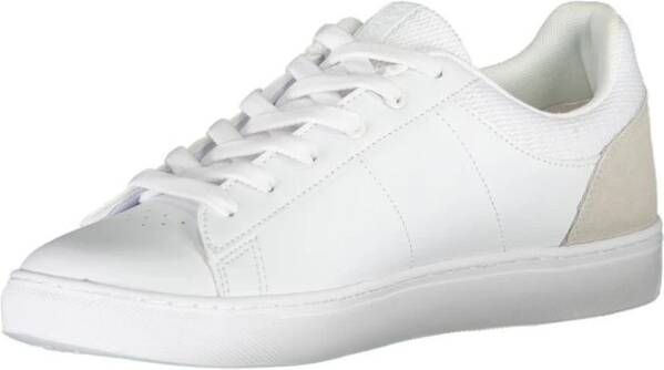 Napapijri Elegante witte sneakers met contrastdetails White Heren