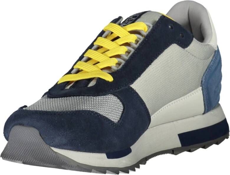 Napapijri Exclusieve grijze sportsneakers met opvallende details Multicolor Heren