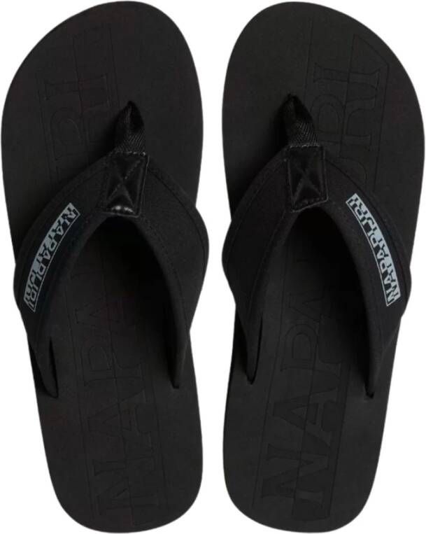 Napapijri Flip Flops Zwart Heren