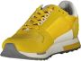 Napapijri Gele sportsneakers met veters voor dynamische uitstraling Yellow Heren - Thumbnail 3