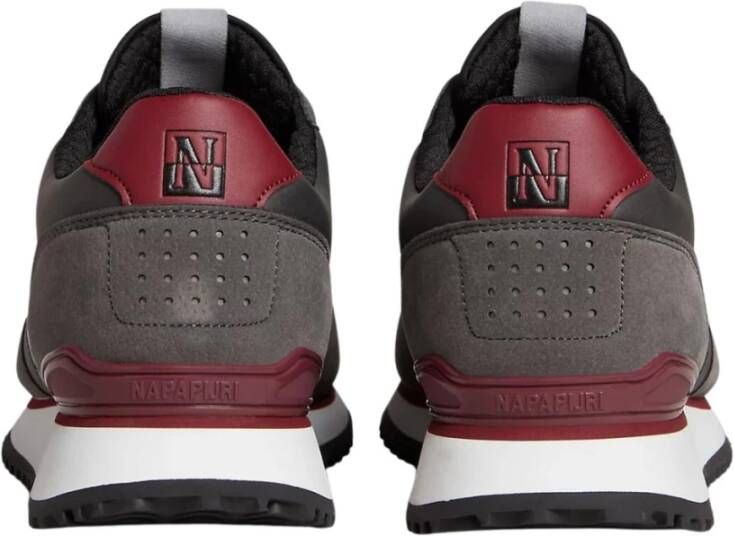 Napapijri Grijze Eco-Leren Cosmos Hardloopschoenen