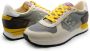 Napapijri Grijze en beige leren sneakers S4Stab01 Nys Multicolor Heren - Thumbnail 2