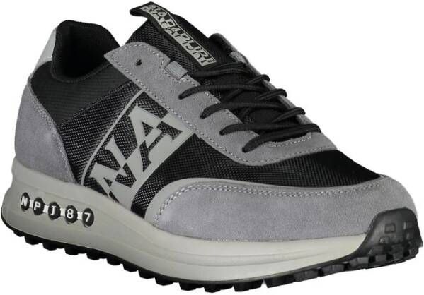 Napapijri Grijze Sportsneakers met Contrastdetails Multicolor Heren