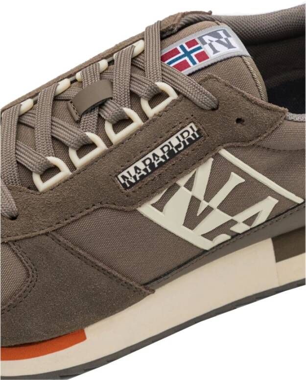 Napapijri Grijze Virtus Sneakers met D-ringen
