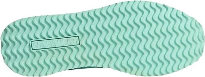 Napapijri Groene Similpelle Sneakers Astra