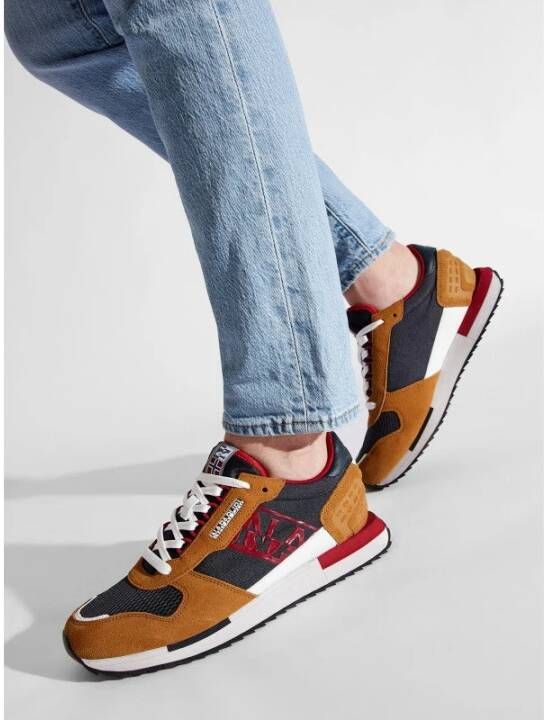 Napapijri Leren Suède Running Sneakers