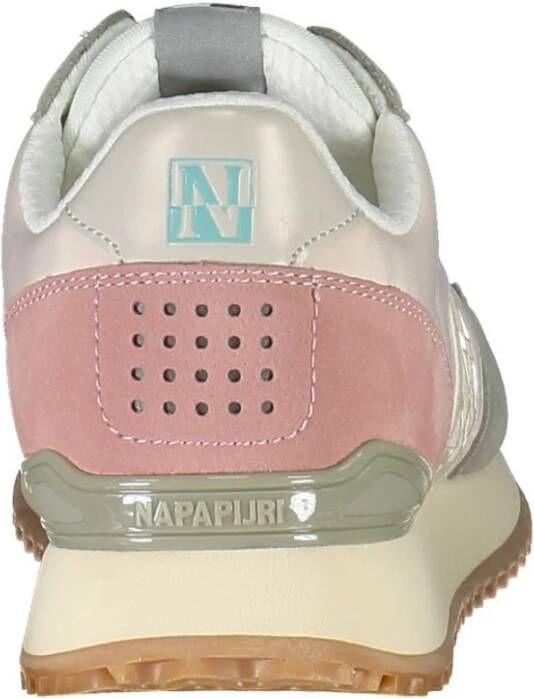 Napapijri Roze Damessneaker met Contrasterende Details