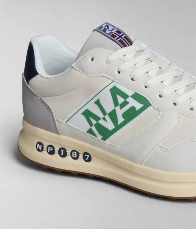 Napapijri Slate White Sneakers White Heren