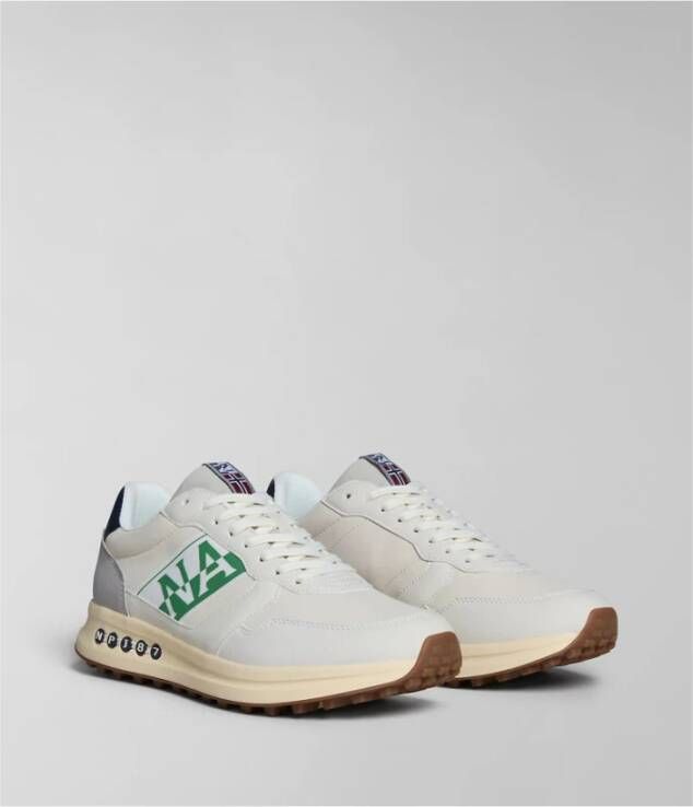 Napapijri Slate White Sneakers White Heren