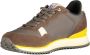 Napapijri Sportieve Vetersneakers met Logo Detail Brown Heren - Thumbnail 3