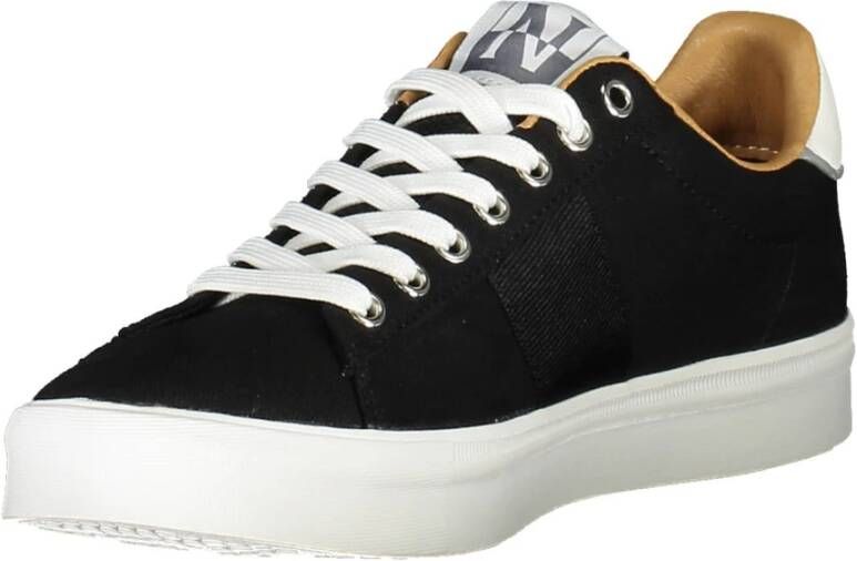 Napapijri Sportieve Veterschoenen met Contrastdetails Black Heren