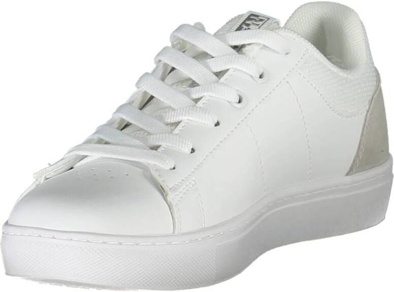 Napapijri Sportieve Veterschoenen Wit Dames White Heren