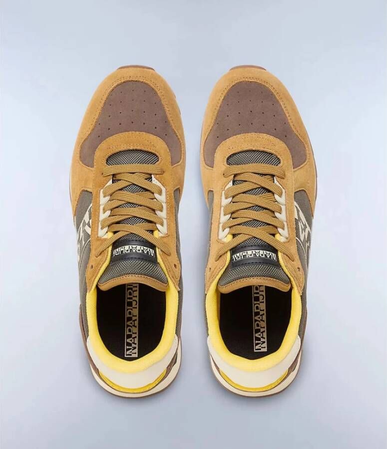 Napapijri Stab Sneaker Bruin Navy Multicolor Heren