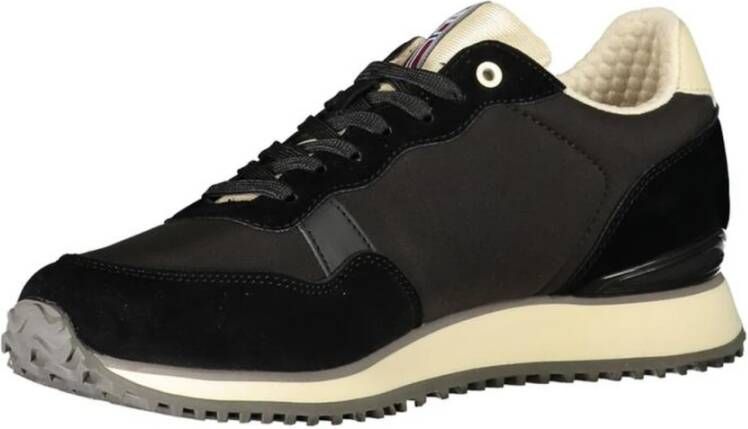 Napapijri Stijlvolle Zwarte Polyester Sneaker Black Heren