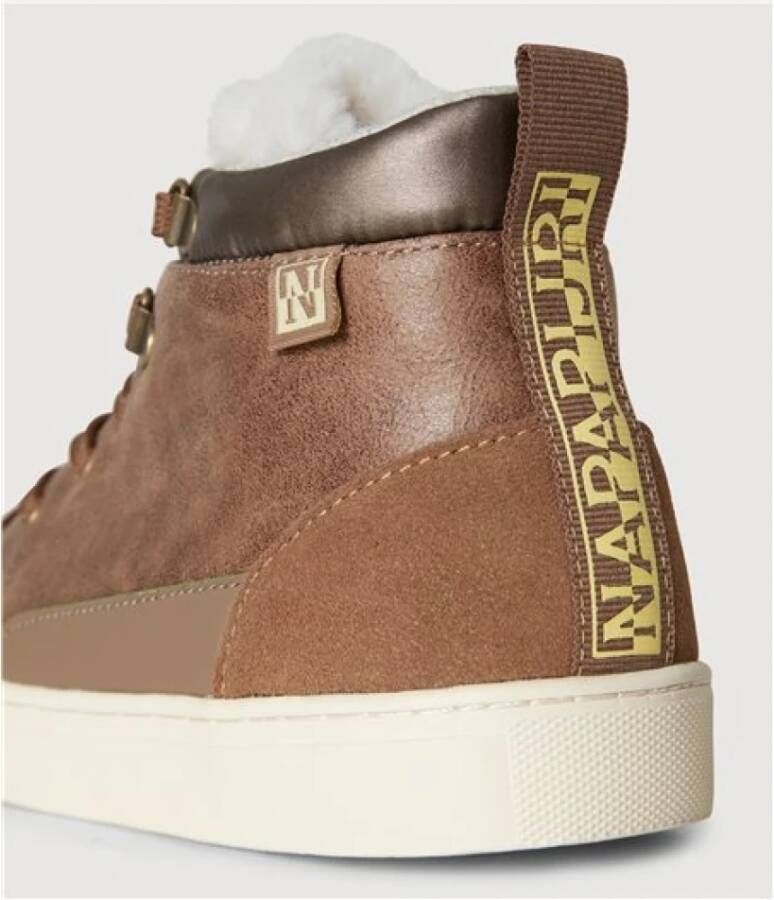 Napapijri Urban Casual Hoge Sneakers Bruin