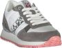 Napapijri Witte Cap Grijs Sneakers Multicolor Dames - Thumbnail 2