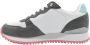 Napapijri Witte Vetersneakers met Contrastdetails Multicolor Dames - Thumbnail 4