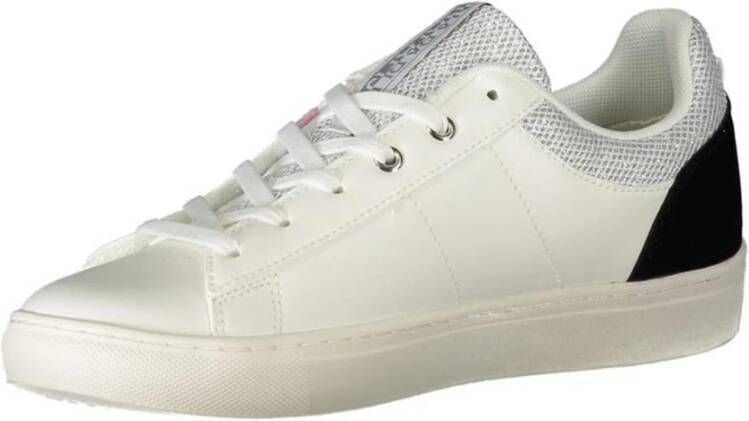 Napapijri Witte Polyester Sneaker White Dames