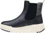 Napapijri Zwarte Leren Laarzen Herfst Winter Collectie Black Dames - Thumbnail 7