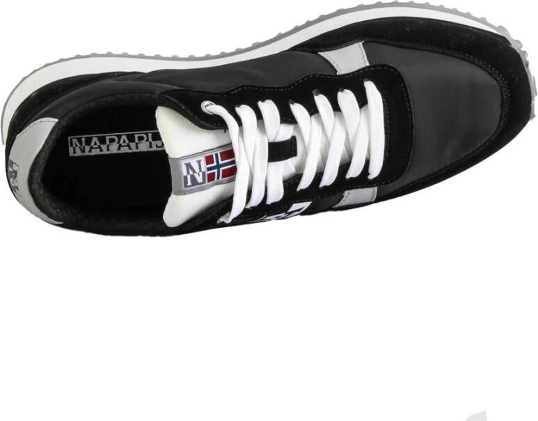 Napapijri Nylon Leren Running Sneakers