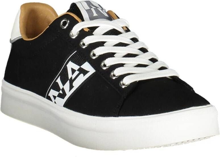 Napapijri Zwarte Polyester Sneaker Zwart Heren