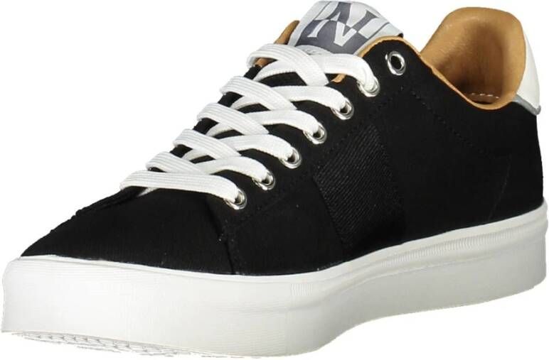 Napapijri Zwarte Polyester Sneaker Zwart Heren