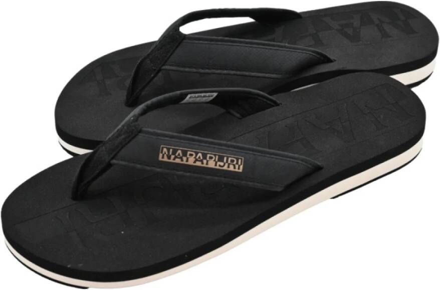 Napapijri Zwarte Sneakers S1Stick01 Black Dames