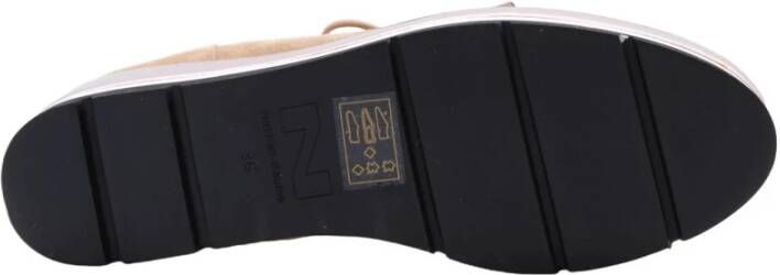 Nathan-Baume Kaapstad Veterschoen Beige Dames