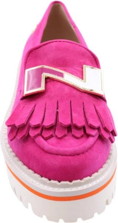 Nathan-Baume Mocassin Morvan Stijlvolle Instappers Pink Dames