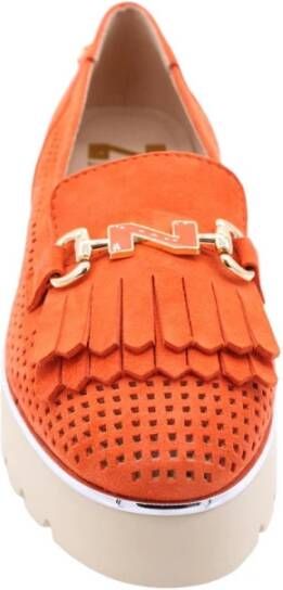 Nathan-Baume Mocassin Stijlvol Schoeisel Orange Dames