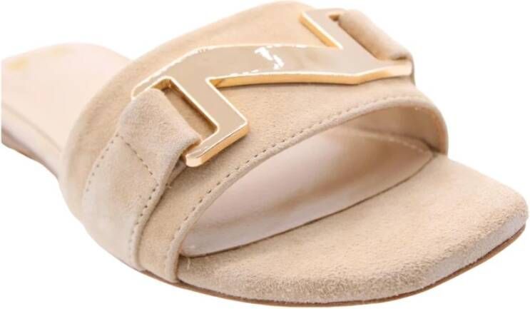 Nathan-Baume Mules Beige Dames