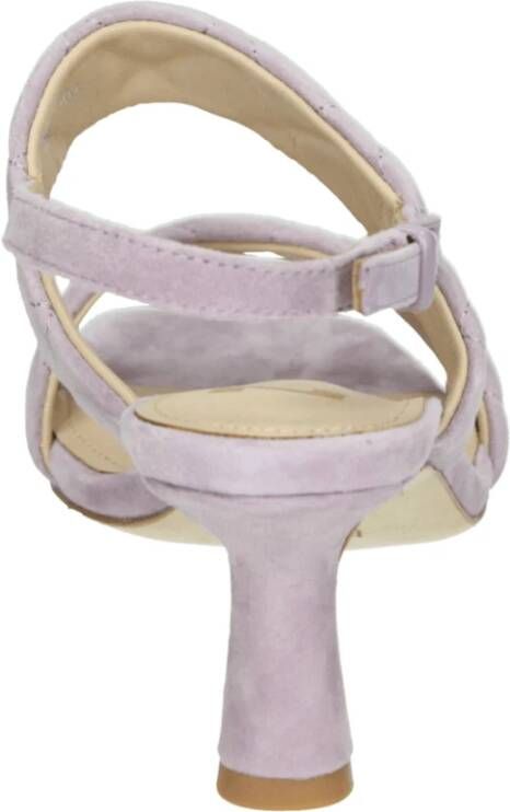 Nathan-Baume Paarse sportieve sandalen met rubberen zool
