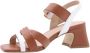 Nathan-Baume Hoge hak sandalen voor vrouwen Brown Dames - Thumbnail 4