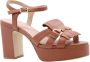 Nathan-Baume Hoge hak sandalen voor vrouwen Brown Dames - Thumbnail 10