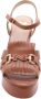 Nathan-Baume Hoge hak sandalen voor vrouwen Brown Dames - Thumbnail 5