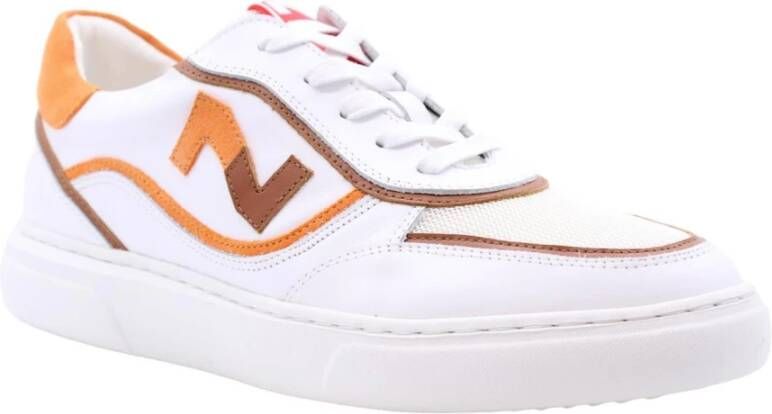 Nathan-Baume Stijlvolle Casual Sneakers voor Mannen White Heren