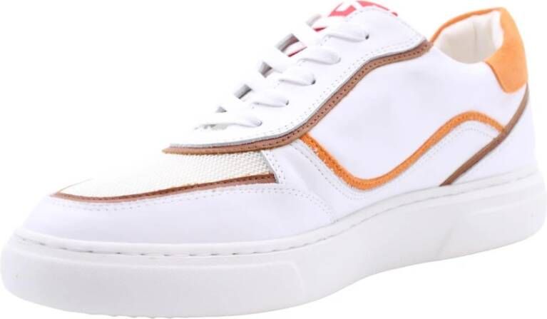 Nathan-Baume Stijlvolle Casual Sneakers voor Mannen White Heren